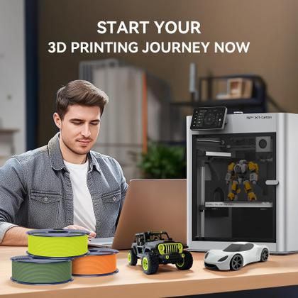 Imagem de Filamento de impressora 3D SUNLU PLA Matte 1,75 mm, bobina de 1 kg