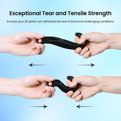 Imagem de Filamento de impressora 3D TeqStone TPU 1,75 mm 1 kg rosa 95A