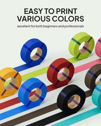 Imagem de Filamento para impressora 3D ELEGOO PLA Basic Refill 1,75 mm roxo 1 kg