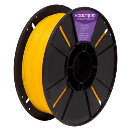 Imagem de Filamento PLA Amarelo Premium 1Kg, 1,75mm, Para Impressora 3D - Voolt3D Oficial