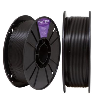Imagem de Filamento PLA Preto Velvet High Speed Premium 1 Kg 1,75 mm  Impressão 3D FDM