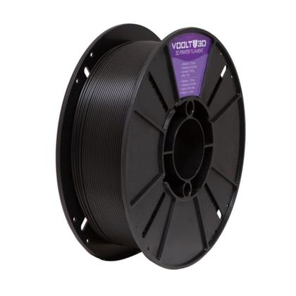 Imagem de Filamento PLA Preto Velvet High Speed Premium 1 Kg 1,75 mm  Impressão 3D FDM