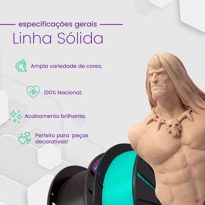 Imagem de Filamento PLA Verde Tiffany Premium 1Kg, 1,75mm, Para Impressora 3D - Voolt3D