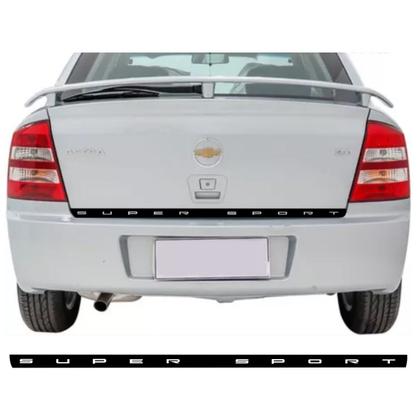 Imagem de Filete Porta Malas Super Sport Astra Hatch Preto Fosco