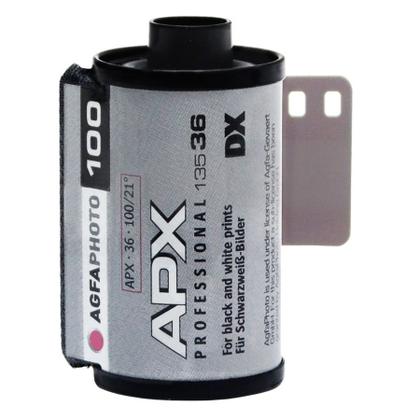 Imagem de Filme fotográfico 35mm AgfaPhoto APX ISO 100 Preto e Branco 36 poses