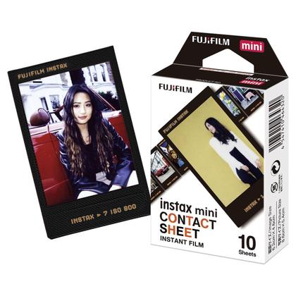 Imagem de Filme Fotográfico Fujifilm Instax Mini Contact Sheet - 10 Fotos