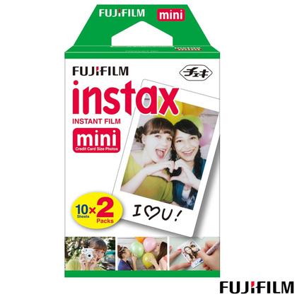 Imagem de Filme Fujifilm Instax Mini Borda Branca 20 Fotos, 54 X 86 mm, ISO 800m, Compativel Instax Mini 12 e Intax Mini Link