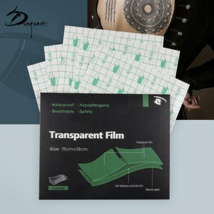 Imagem de Filme Protetor Para Tatuagem 15cmx18cm Tratamento Película Transparente