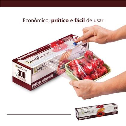 Imagem de Filme PVC 28cm X 300 Metros - 2 unidades