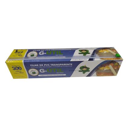 Imagem de Filme PVC com Trilho Cortante 38x300 metros Guarufilme