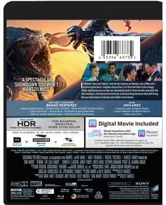 Imagem de Filme Sony Pictures Venom: A Última Dança UHD/BD Combo