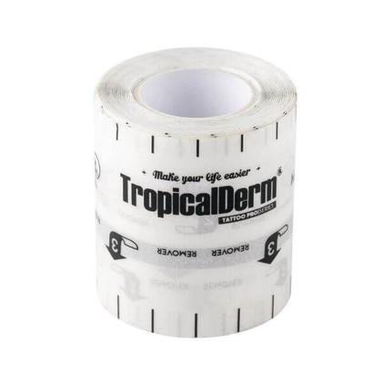 Imagem de Filme Transparente Tropical Derm Fix Pro 10cm x 20cm 1 Unidade P/ Tatuagem e Curativo