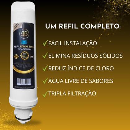 Imagem de Filtro Água Refil Compative Para Electrolux Pe11x Pe11b Pa21g 26g 31g