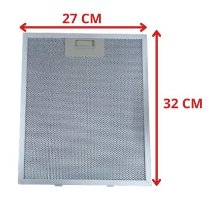 Imagem de Filtro Alumínio Coifa Fischer Tradition Line Plus 90cm (3un.) COMPARE MEDIDAS