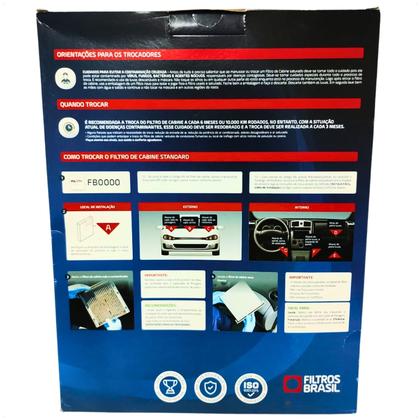 Imagem de Filtro Ar Condicionado Onix Tracker 1.0 1.4 1.8 2012 á 2020