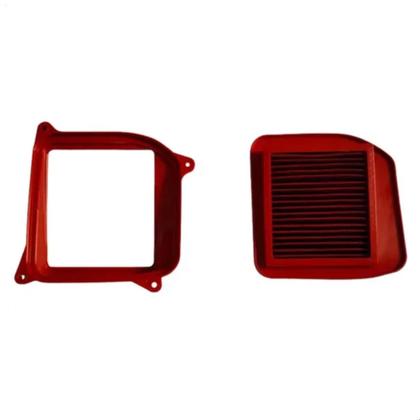 Imagem de Filtro Ar + Tampa Titan 125 2000/04 Fan 125 2005/08 Vermelho