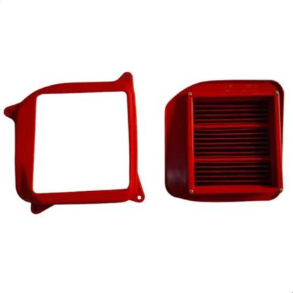 Imagem de Filtro Ar + Tampa Titan 125 2000/04 Fan 125 2005/08 Vermelho
