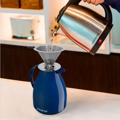 Imagem de Filtro Coador Café Aço Inox Tamanho 103 Reutilizável Sem Papel Unitermi