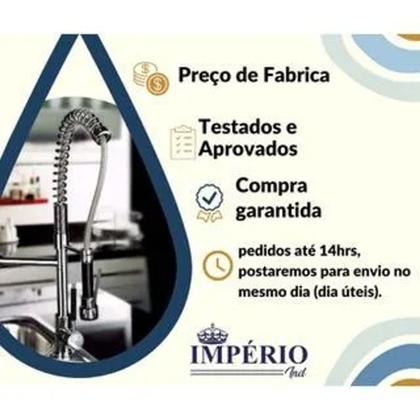 Imagem de Filtro Copo Abs Cromado Universal  Com Refil Para Torneira