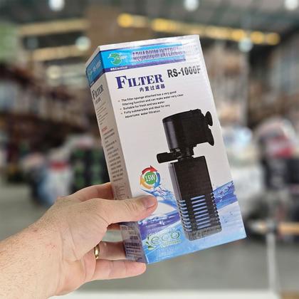 Imagem de Filtro De Agua para Aquario 15W Rs-1000F Eloo Pet