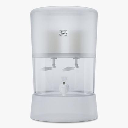 Imagem de Filtro De Água Stefani Cristal New 8lt 2 Velas Tripla Ação