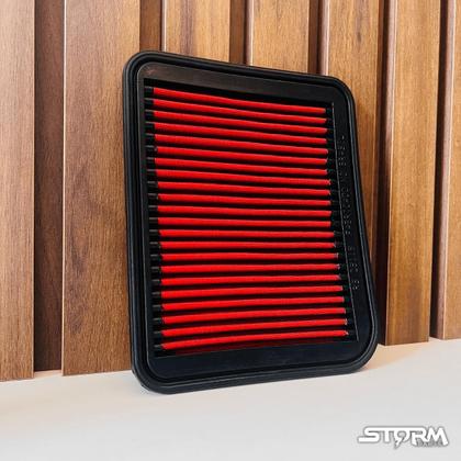 Imagem de Filtro de Ar Esportivo Mitsubishi Lancer Motor 2.0 16v Ano 2014 a 2019 Potencia Lavavel Reutilizável 2015 2016 2017 2018