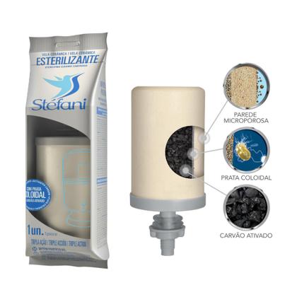 Imagem de Filtro de Barro para Água São João Advance Plus 8 Litros - Stéfani
