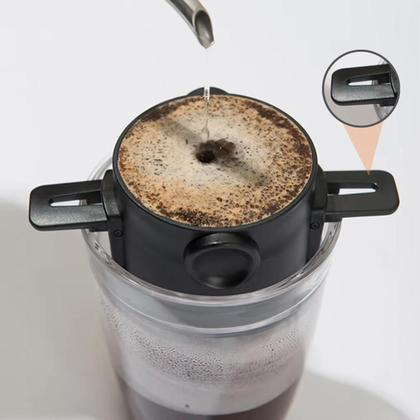 Imagem de Filtro de Café Individual Portátil Reutilizável Aço Inox