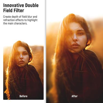 Imagem de Filtro de câmera NEEWER 77mm Center Field Split Diopter Effect