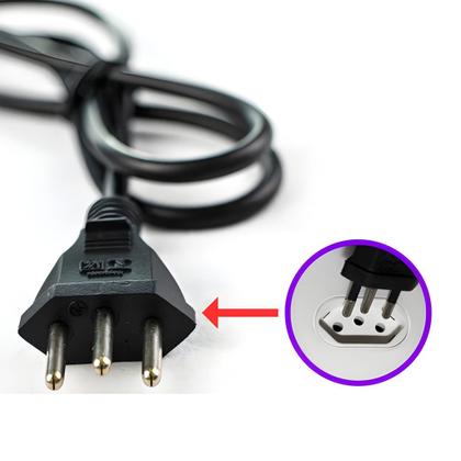 Imagem de Filtro de Linha 4 Tomadas Régua de Tomada com Fusível Extensão Elétrica Bivolt Tripolar