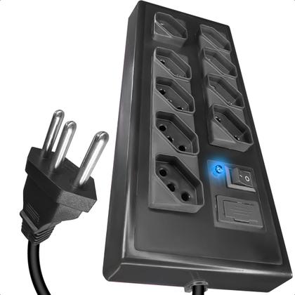 Imagem de Filtro de Linha Anti Chamas Com Chave On E Off Bivolt