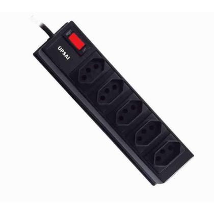 Imagem de Filtro de Linha Bivolt Com 6 Tomadas FL6 - Upsai