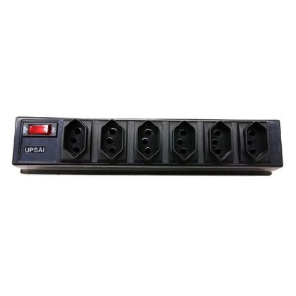 Imagem de Filtro de Linha Bivolt Com 6 Tomadas FL6 - Upsai