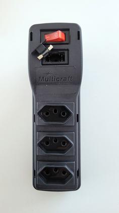 Imagem de Filtro de Linha Extensão de Tomada Plug-In 3T NBR c/ fusível de Segurança