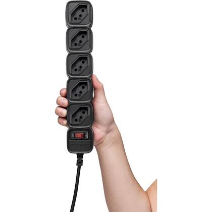 Imagem de Filtro De Linha Intelbras 5 Tomadas Epe 205 Br Bivolt