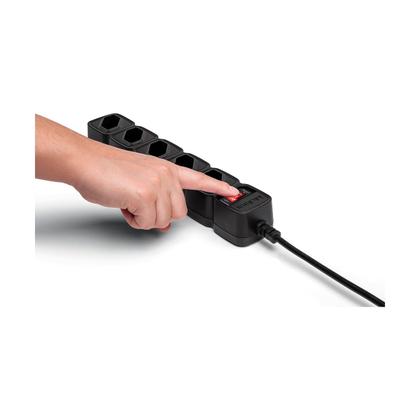 Imagem de Filtro de Linha Intelbras 5 Tomadas EPE 205 BR Preto Bivolt