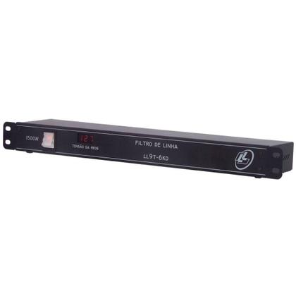 Imagem de Filtro De Linha Ll Audio 8 Tomadas Ll9t6kd Digital