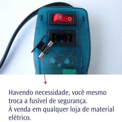 Imagem de Filtro de Linha Profissional 6T NBR Voltímetro Digital 10A