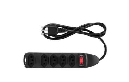 Imagem de Filtro de linha  / protetor eletrônico bivolt epe 1005+ 05 tomadas intelbras