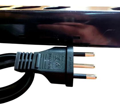Imagem de Filtro de Linha Protetor Eletronico Inteligente 5 tomadas 110-220v GREEN
