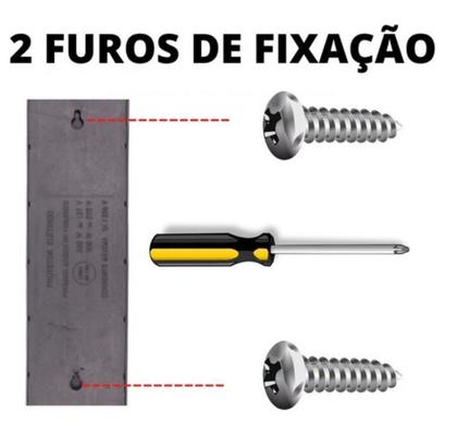Imagem de FILTRO DE LINHA Régua de Tomada c/ Fusível Modelo Extensão Elétrica BIVOLT