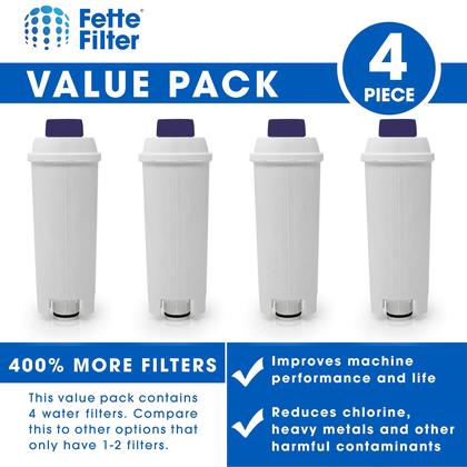 Imagem de Filtro de máquina de café Fette Filter para Delonghi DLSC002 (pacote com 4)