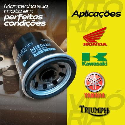 Imagem de Filtro De Óleo Fram Kawasaki Er6n Z750 Z800 Z1000 Versys