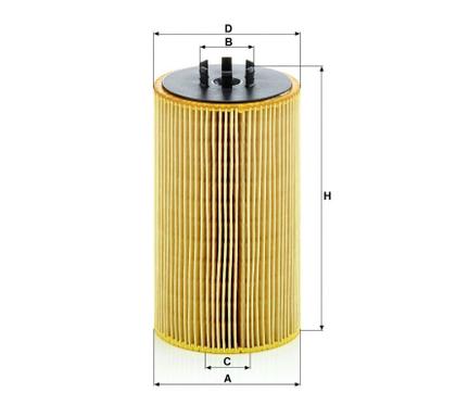 Imagem de Filtro de Óleo Mann - Filter - HU 13 125/3X / COM JUNTA