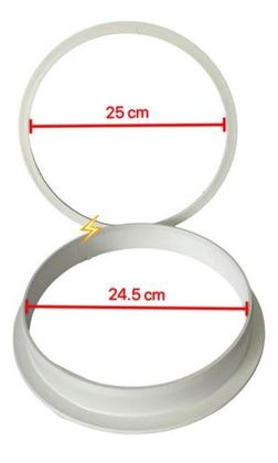 Imagem de Filtro De Pano Caf100 C/ Anéis 1und Igui / Splash P/ Piscina