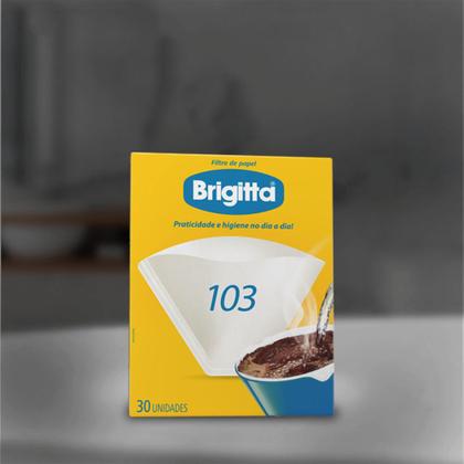 Imagem de Filtro de Papel Brigitta 102 Pacote com 30 Unidades