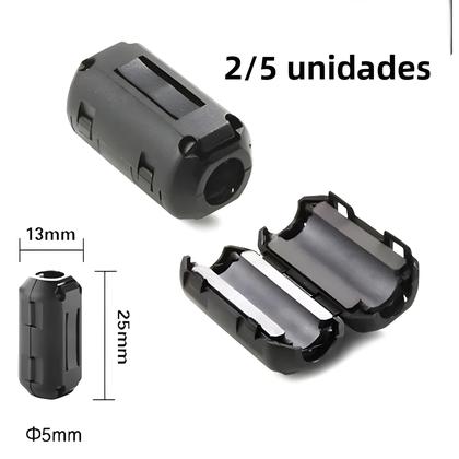 Imagem de Filtro De Ruído De Anel De Corda De Núcleo De Ferrite De 5mm Para Supressor De Ruído De Cabos De