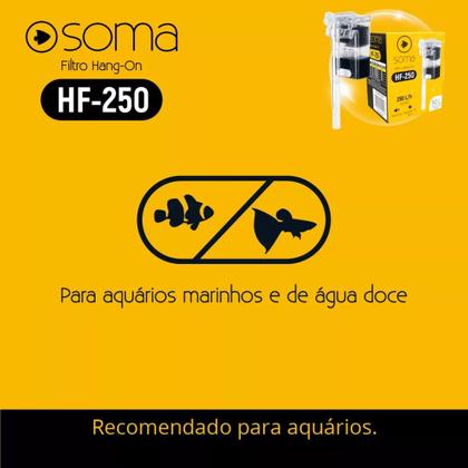 Imagem de Filtro Ext Hang-on Soma Hf-250 - 250l/h 2,5w