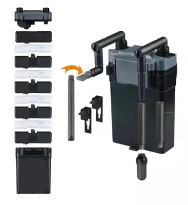 Imagem de Filtro Externo Hang On p/Aquários HBL-803 500L/H Sunsun 110V