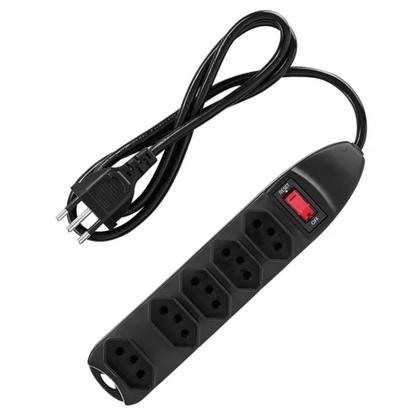 Imagem de Filtro Linha 5 Tomadas Extensão Régua Elétricas